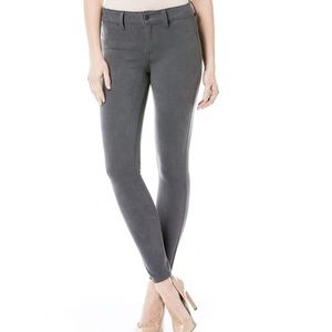 NWT Level 99 Janice Mid Rise in Earl Grey Suede
